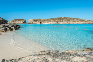 Tours en bateau privés à Comino : Lagon bleu/cristal, Malte & Gozo