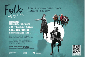 Folk Underground - Echoes of Maltese Songs Beneath the City