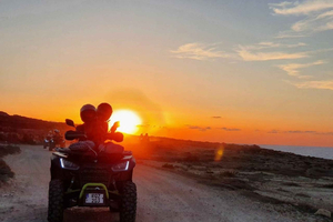 Von Malta aus: Blaue Lagune und Gozo Tour mit Quads und Abendessen