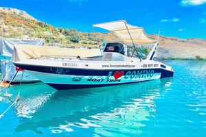 From Malta/Gozo: Comino & Crystal Lagoon Private Boat Trip