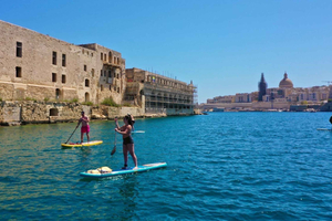 Manoel Island: Stand-Up Paddleboard Yoga Class