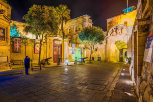 Mdina: Nabrzeże Valletty, Mdina i nocna wycieczka do Rabatu