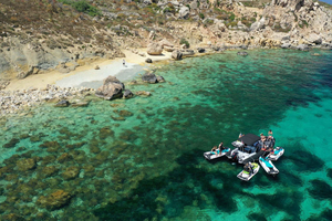 Mellieha: Comino & Blue Lagoon Jet Ski Safari Tour