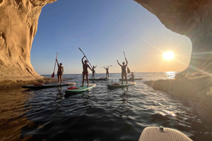Sunset Stand-Up Paddleboard Tour to Ta'Marija Cave