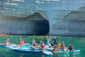 SUP Adventure to Ta’ Marija Cave & Hidden Coastline of Malta