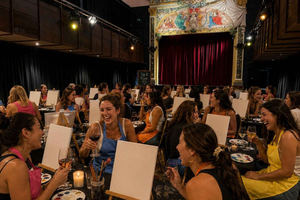 Teatru Salesjan Sip & Paint Experience