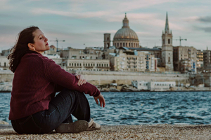 Valletta Cinematic Portraits: An Artistic Photo Experience