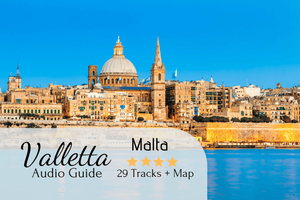 Valletta: Selvstyrt audiotur, kart og veibeskrivelse
