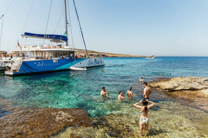Blue Lagoon, Beaches & Bays Trip by Catamaran