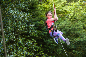 Heaton Park child treetop course (Mini Trek)