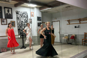 Flamencodanslektion