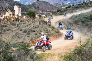 Málaga: Off-road Guided Quad Biking Tour in Mijas Mountains