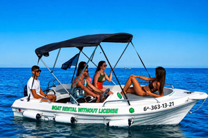 alquile un barco sin licencia – Combustible incluido