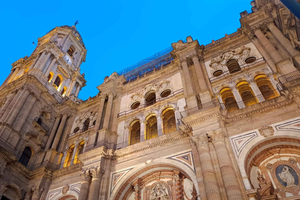 From Granada: Full day Málaga Christmas City & Castle Tour