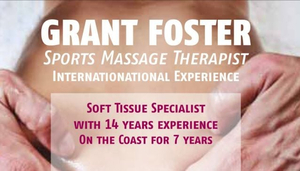 Grant Foster Terapeuta de Masaje Deportivo