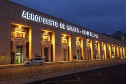 Der Flughafen von Marbella