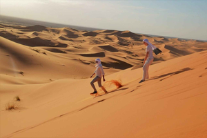 3-Day Merzouga Desert: Camel, Sandboarding & Fes Option