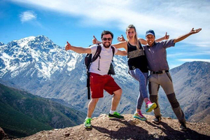trekking di 3 giorni sul Toubkal, acclimatamento a Imlil e cima