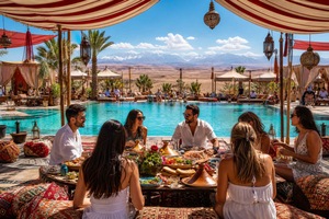 Marrakech : balade à dos de chameau dans le désert d'Agafay, quad, piscine et déjeuner