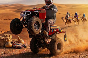 Agafay Desert Quad and Camel Ride & Dinner show