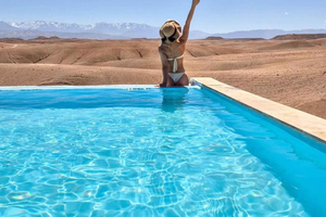 Marrakesch: Agafay-Wüste - Quadfahrt, Kamelritt, Pool & Mittagessen
