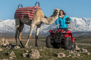 Agafay Desert Quad Biking with Dinner Show