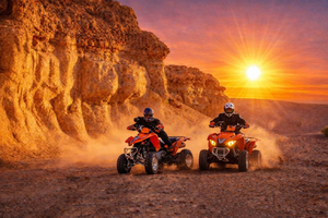 Agafay Sunset Quad Adventure & Dinner Show