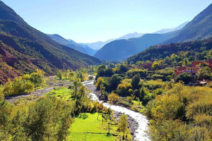 Marrakech : excursion 1 jour sur l'Atlas et dans la vallée d'Ourika – cascades