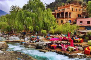 Atlas Mountains, Ourika Valley & Waterfalls Tour