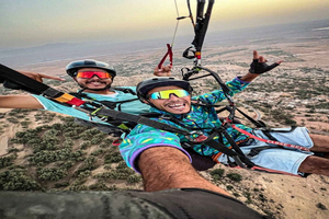 Paragliding i Atlasfjellene og eventyr i Agafay-ørkenen fra Marrakesh