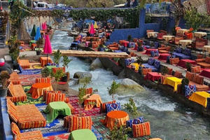gita di 1 giorno nella Valle dell'Ourika con guida alle cascate + pranzo