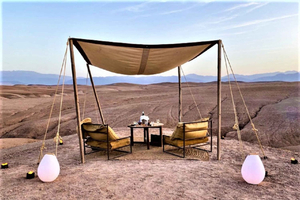 Jantar no deserto de Agafay saindo de Marrakech