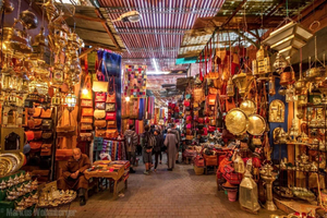 Fra Casablanca: Dagstur til Marrakech med kamelridning
