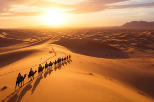 Fra Marrakech: 3-dagers Sahara-økeneventyr til Fes