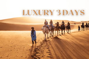 From Marrakech: 3 Days Desert Tour To Merzouga Luxury Camp