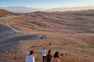 From Marrakech - Agafay Desert 4x4 Sunset Tour with Dinner