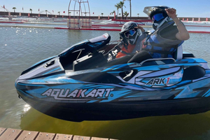 Da Marrakech: Escursione di mezza giornata con Aqua Karting e Quad Bike