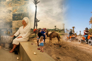 Von Marrakech aus: Kamelritt, Quad-Bike & Spa Ganztagestour