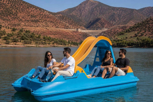 Desde hidropedal en el lago de Ouirgane e Imlil con almuerzo