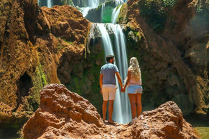 From Marrakech - Ouzoud Waterfalls Guided hike and Boat ride
