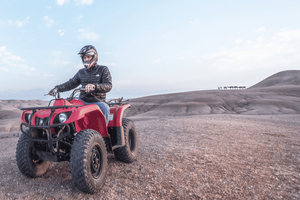 From Marrakech: Premium Agafay Desert Half-Day Quad Biking
