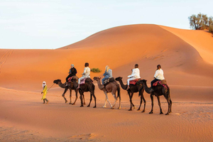 Fra Marrakech til Merzouga: 3-dagers ørkentur og luksusleir.