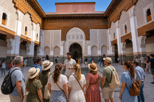 Ben Youssefin madrassa, salainen puutarha ja medinankierros