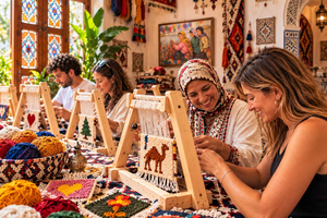 Make Your Own Moroccan Rug with Local Artisans
