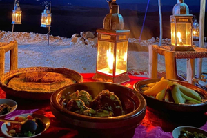 Marrakech: Agafay Desert Magic Sunset Dinner & Live Show