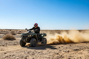 Marrakech: Agafay Quad Tour with Camel Ride, Dinner & Show