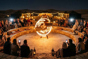 Marrakech All-In: Agafay Quad, Camel, Dinner & Fire Show.