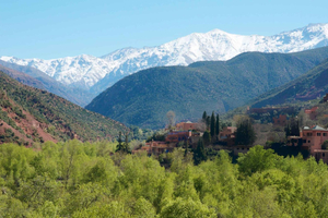 Marrakech:atlas mountains, Ourika valley waterfalls,day trip