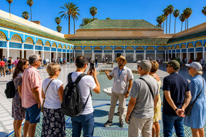 Marrakech: Bahia-palasset, Madrasa Ben Youssef og den hemmelige hagen