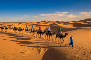 Circuit dans le désert de Marrakech : 3 jours avec chameaux, quads et feu de camp